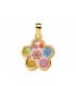 Colgante Niña Aloha Oro 18K Flor 13mm juego joyeria infantil