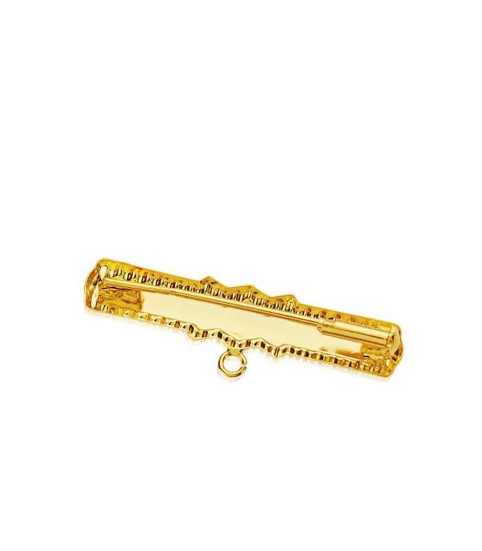 Alfiler oro  9 ktes barroco