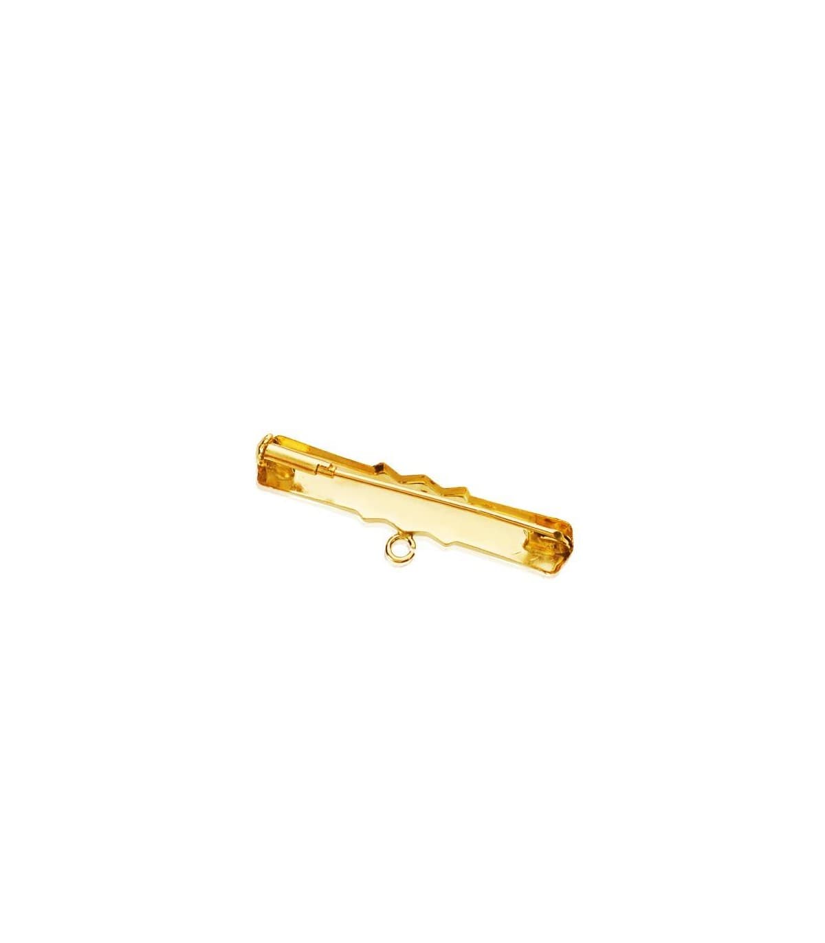 Alfiler oro  9 ktes hoja