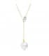 Collier femme Or 18K Pearl & Diamond 0.015 Ct.
