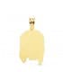 Colgante Cabeza Cristo Santo Rostro oro amarillo 18 kilates joyas medallas religiosas
