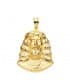 Pendentif Buste Christ Or Jaune 18 K 30 mm