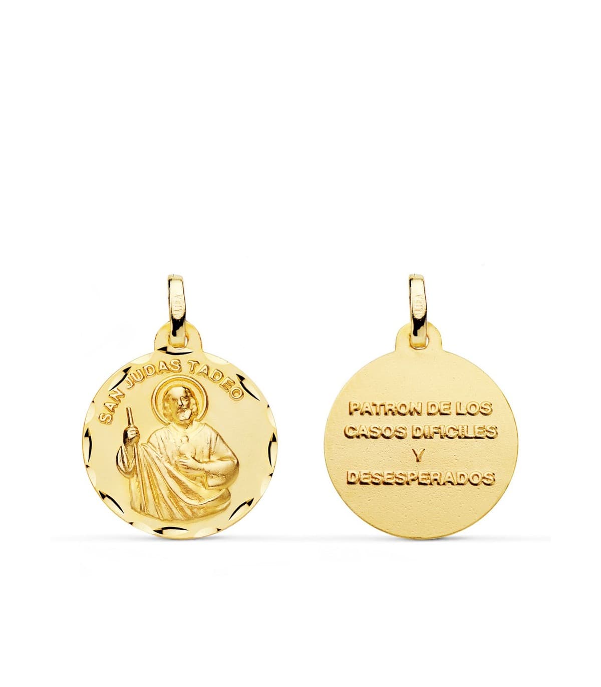 Medalla San Judas Tadeo joyas religiosas católicas santo oración