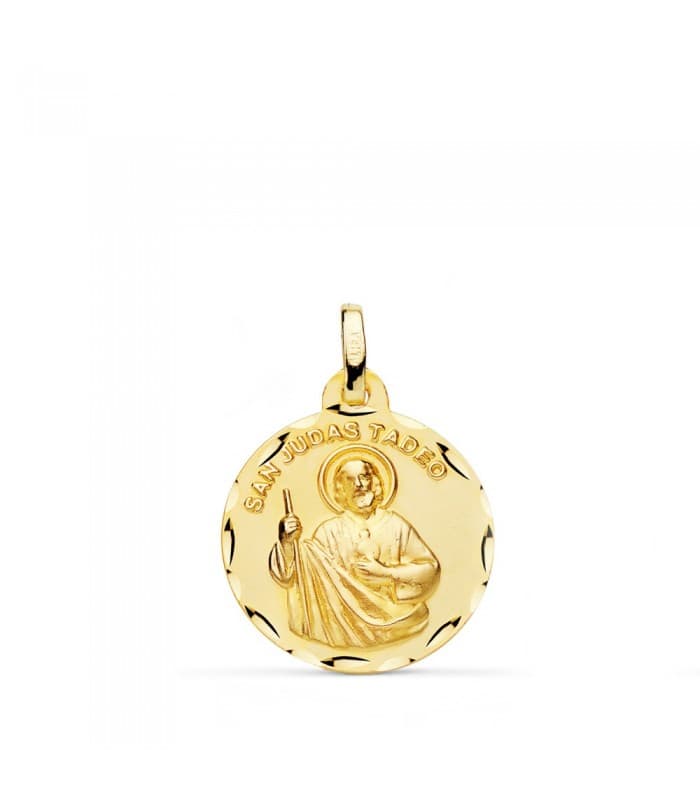 Medalla San Judas Tadeo joyas religiosas católicas santo oración