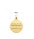 Medalla San Judas Tadeo Oro 18K 18mm santo devoción joyas religiosas catolicas santoral