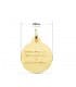 Medalla San Judas Tadeo Oro 18K 20mm joya religiosa santo devoción