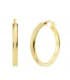 Créoles Femme Ice Or Jaune 18K 30 mm