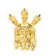 Pendentif Portrait du Christ Or 18K 39mm Puissances