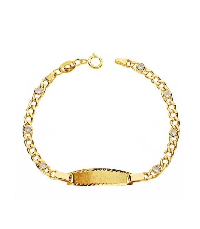 Esclava bebé oro 18ktes cartier  circonitas