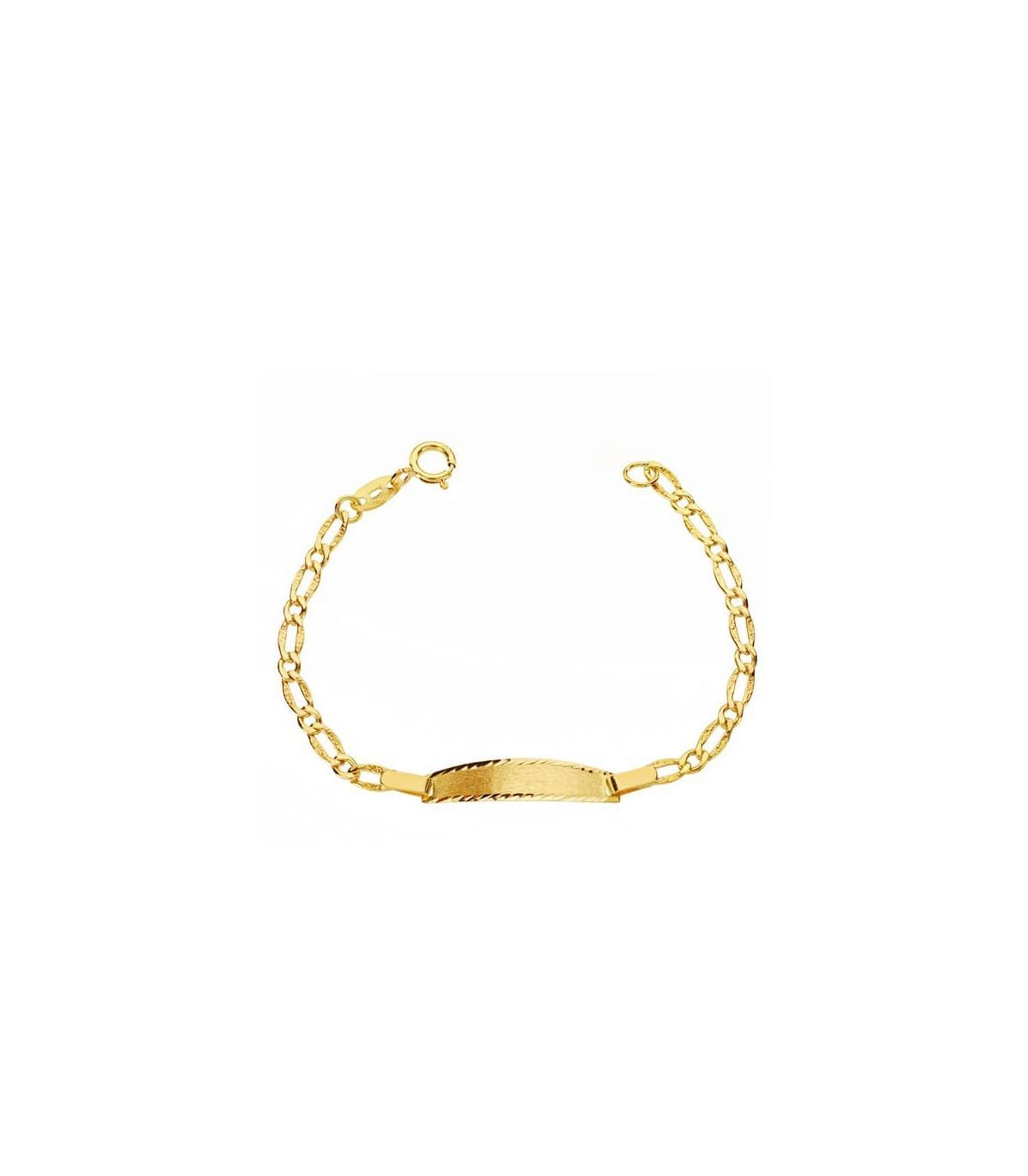 Personalisierte Baby-Armband 750er Gold | 12000631, gratis Gravur Name und Datum