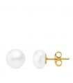 Boucles d'oreilles Perles Sophie Or Jaune 18K 7 MM