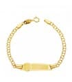 Baby ID Armband 750er Gold | 17000089