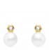 Boucles d'oreilles Enfant Imelda Or Jaune 18K Toi et moi
