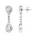 Pendientes Novia Grace Oro Blanco 18K 18mm joyeria boda nupcial online
