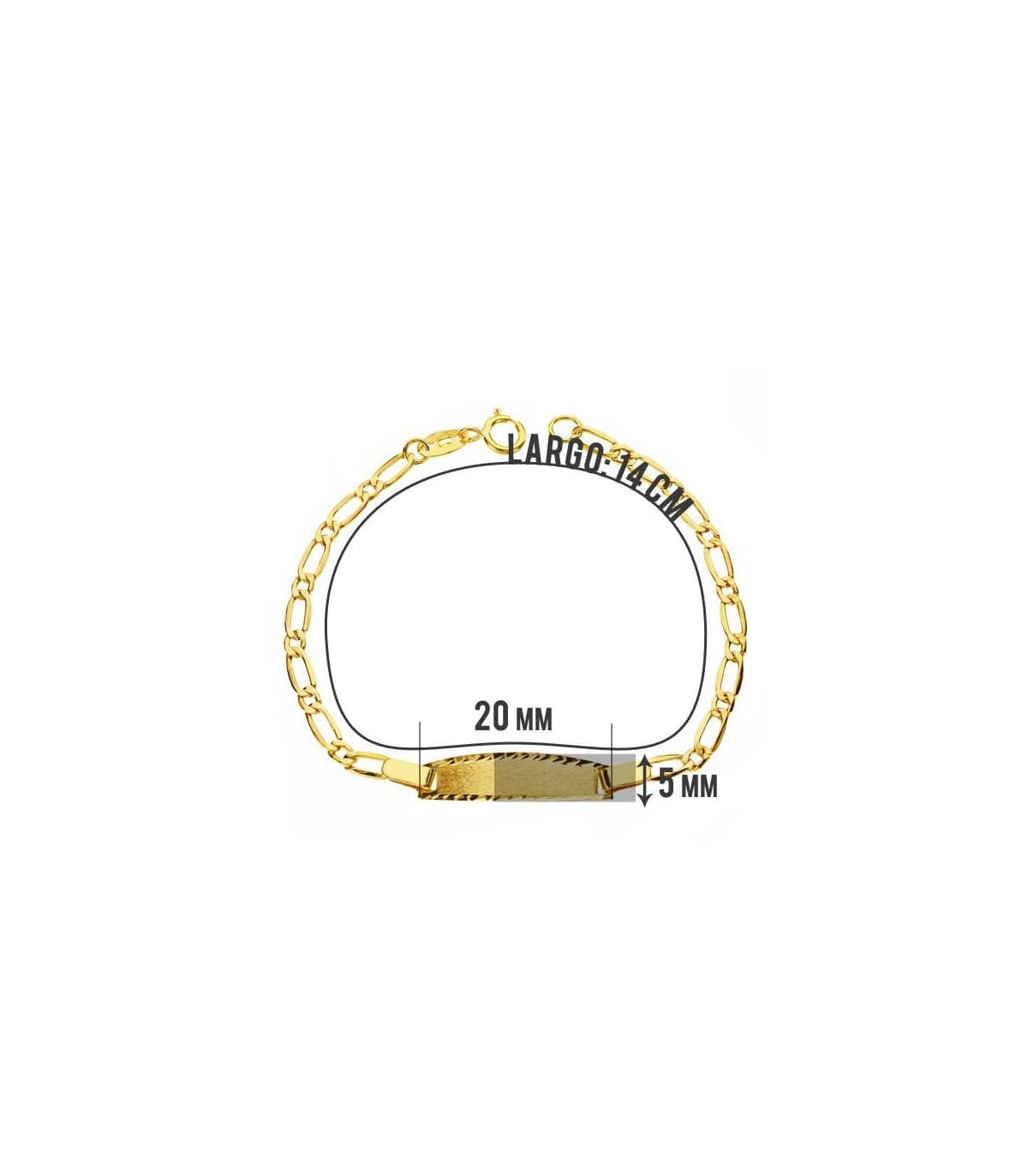Esclava bebé oro 18ktes 2ª cartier