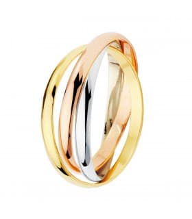 Alliance triple Dozza 2mm 3 ors 18K