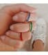 Sortija mujer Fringe Azul Oro Amarillo 18K anillo piedras de colores