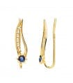 Grimpeurs d'oreilles Halley Or 18K