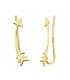 Pendientes Trepadores Flechas Oro 18K regalo mujer joyeria online