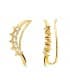 Ohrkletterer Bogen Zirkonia | Design  Ear climber, Ohrkletterer, Ohrklemme - Ohrschmuck Damen