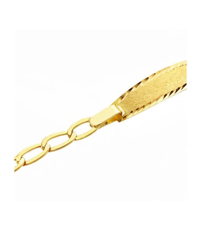Gourmette Bébé or 18carats Maille Cheval