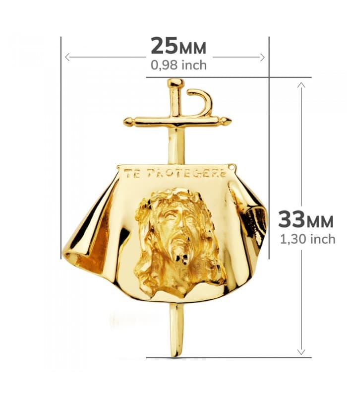 Christ des Toreros Or 18K 33mm