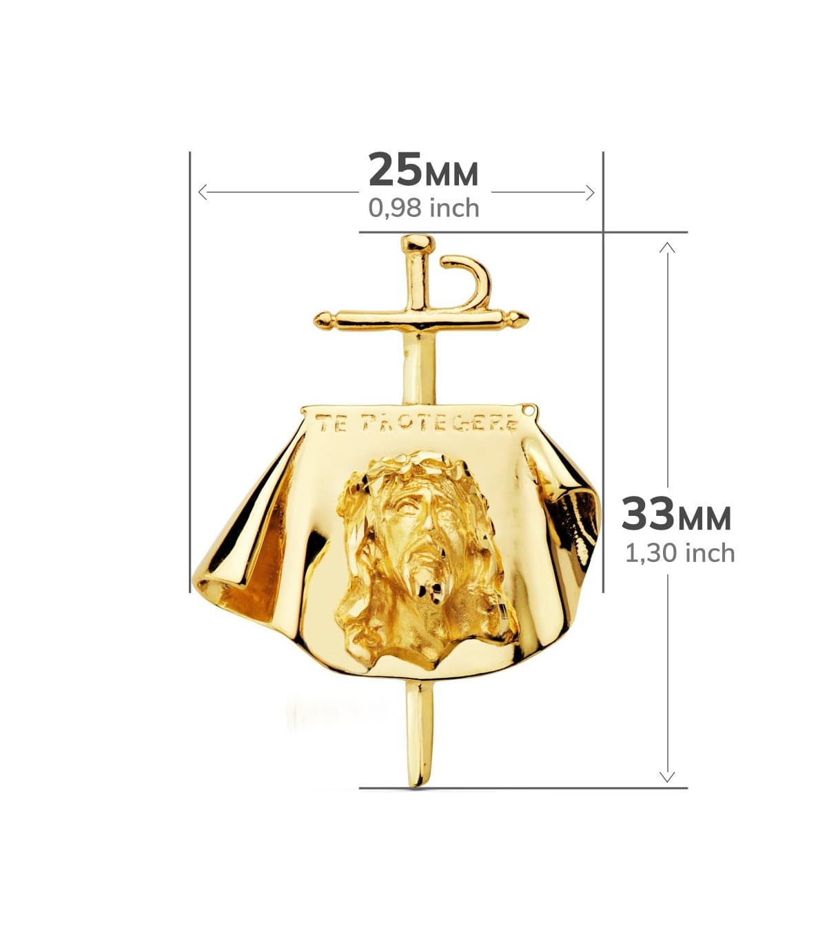 Christ des Toreros Or 18K 33mm