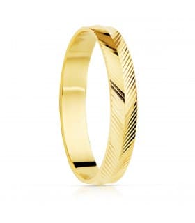 Alliance Saint Gimignano 3.5 mm Or Jaune 18K.