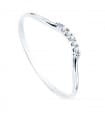 Ring Weißgold Diamant 750er P30102-OB