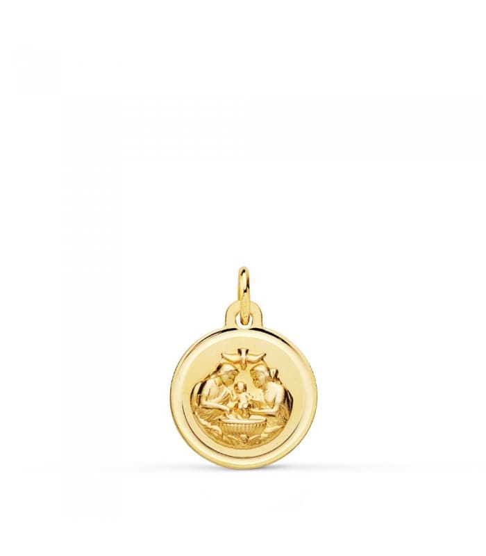Anhänger zur Taufe aus 750er Gold | P8100-112