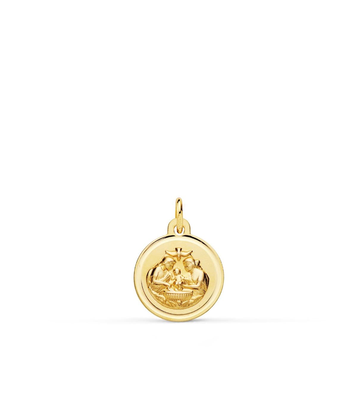 Anhänger zur Taufe aus 750er Gold | P8100-112