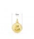 Escapulario V. Carmen/ C. Jesús 18K 12 mm Bisel