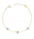 Pulsera Diamantes Delicia Oro 18K 0.045 Qtes.