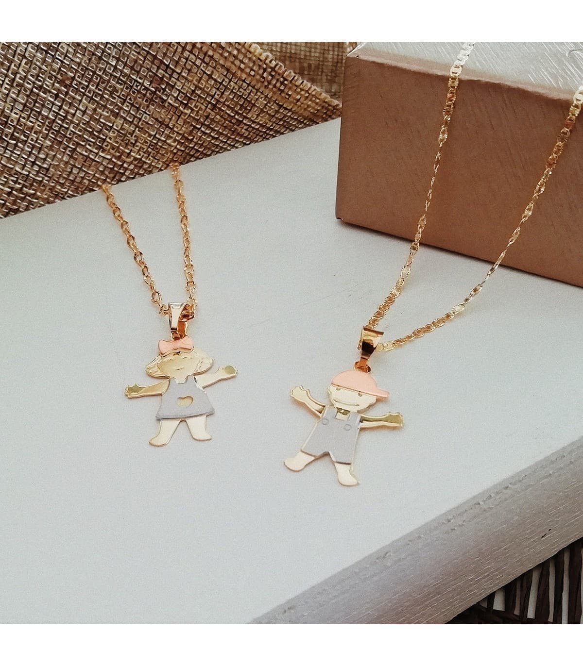 Colgante Baby niño 18 Ktes