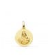 Médaille Vierge du Mont Carmel 18 carats 16mm