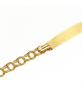 Esclava infantil oro 18ktes hungara