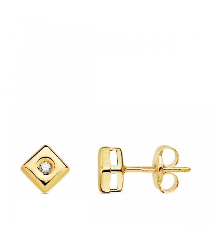Pendientes Chérie Diamantes 0.030 Qtes. OA 18K