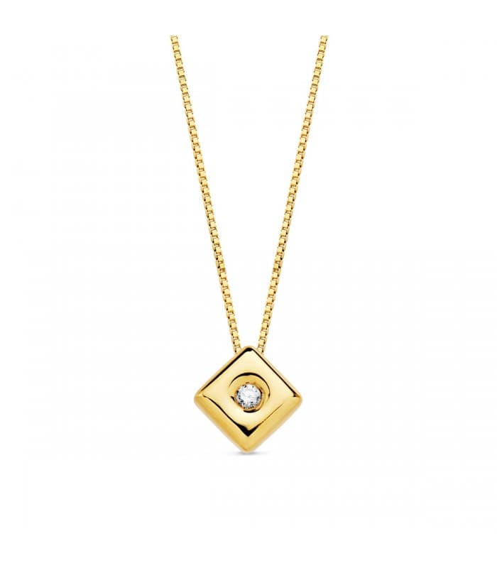 Gargantilla Chérie Diamantes 0.015 Qtes. OA 18K