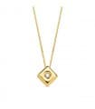 Diamant Kette 750 Gelbgold P1903-OA150