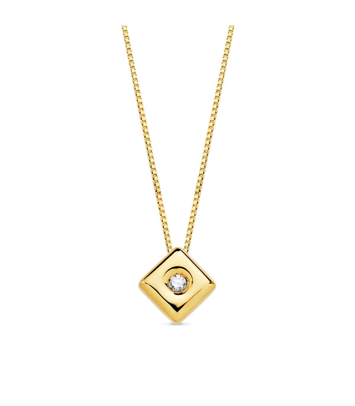 Gargantilla Chérie Diamantes 0.015 Qtes. OA 18K