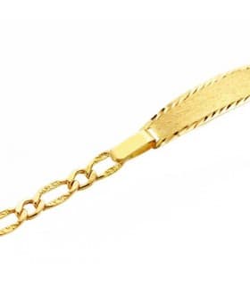 Personalisierte Baby-Armbänder 750er Gold | 12000631, gratis Gravur Name und Datum