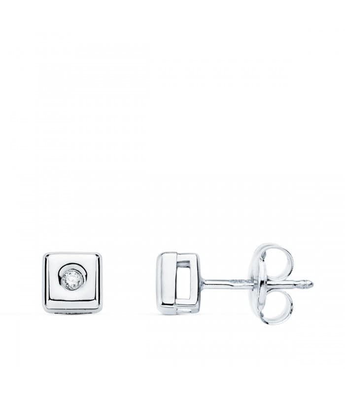Pendientes Chérie Diamantes 0.030 Qtes. OB 18K