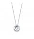 Collana punto luce Delicia 0,015 ct OB 18Kt
