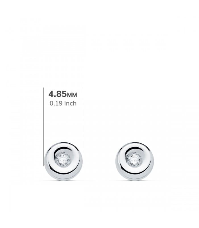 Boucles d'oreilles Délice 0.04 Ct. 18K