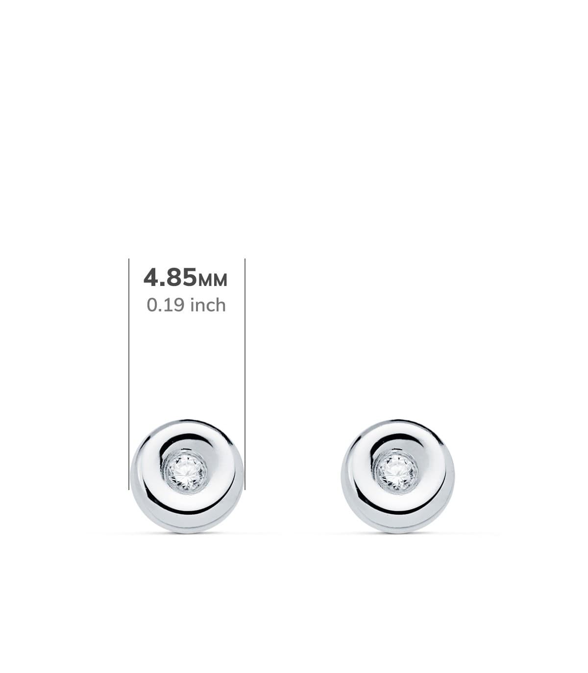 Boucles d'oreilles Délice 0.04 Ct. 18K