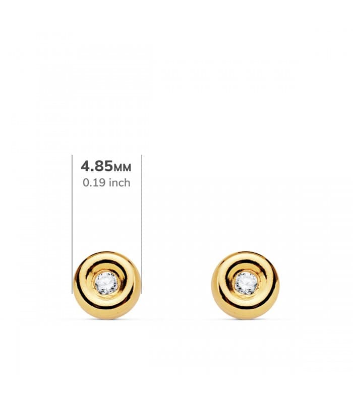 Pendientes Delicia Diamantes 0.030 Qtes. OA 18K
