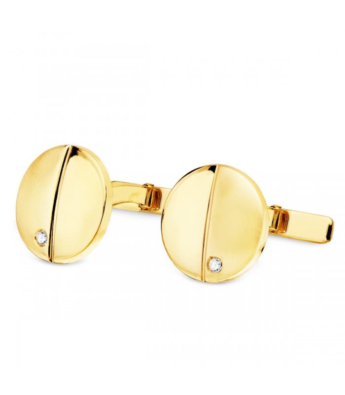 Gemelos Claude Oro Amarillo 18K