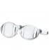 Gemelos hombre Olivier Oro Blanco 18K joyas novio boda