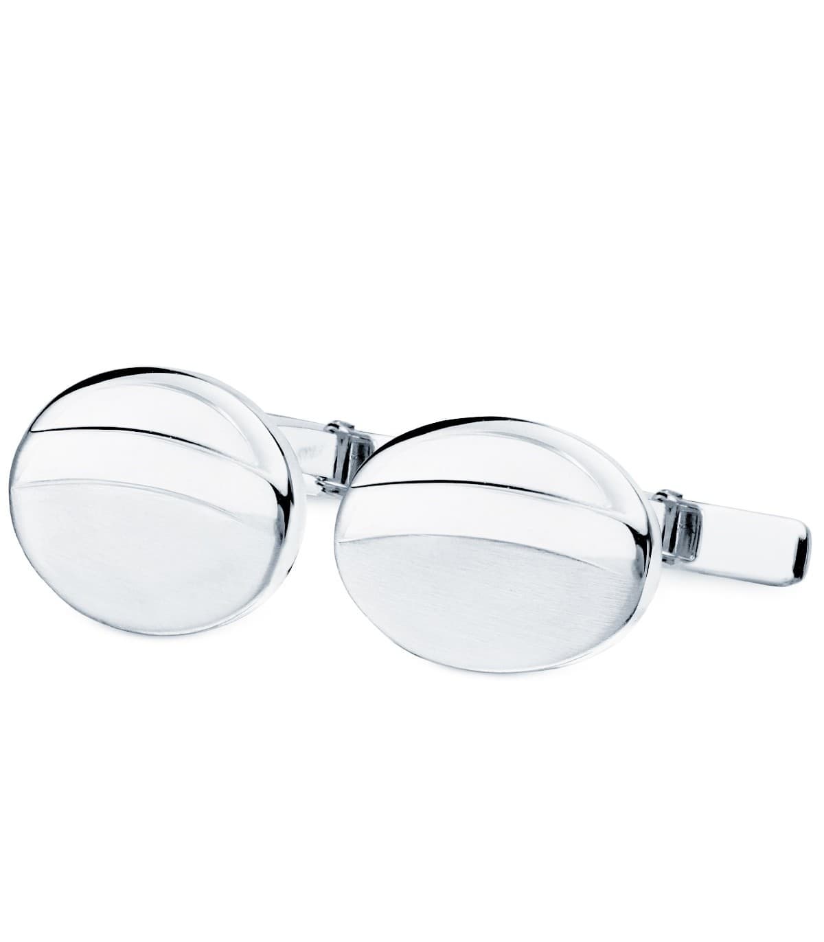 Gemelos Théo Oro Blanco 18K