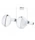 Gemelos de hombre Antoine Oro Blanco 18K joyas para novio